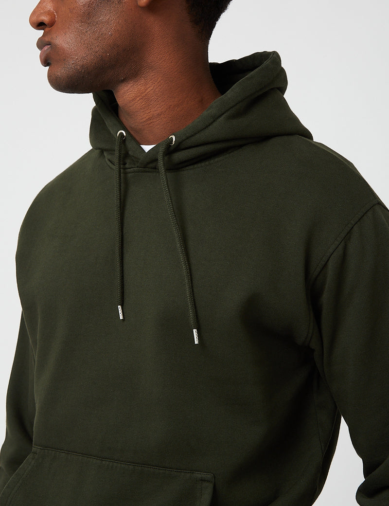 Colorful Standard Classic Organic Hooded Sweatshirt - Hunter Green