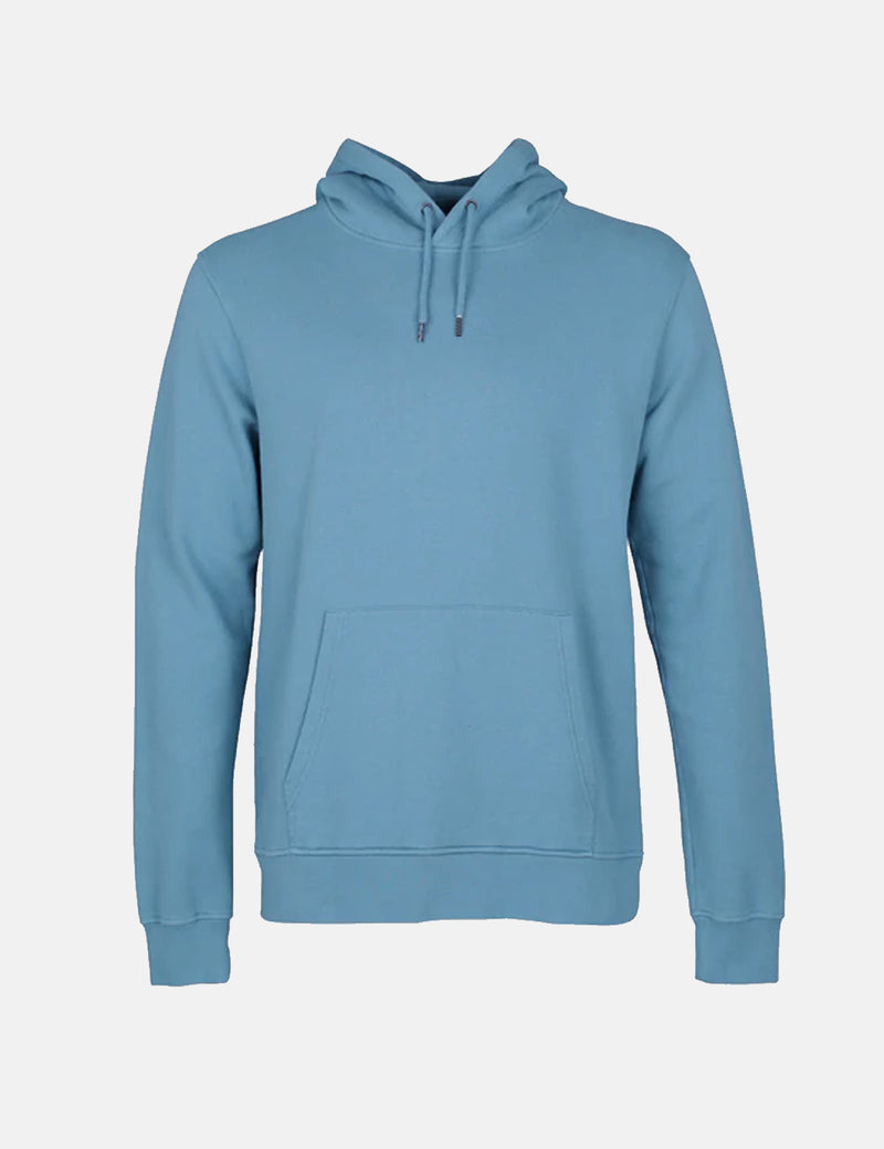 Colorful Standard Classic Organic Hooded Sweatshirt - Stone Blue
