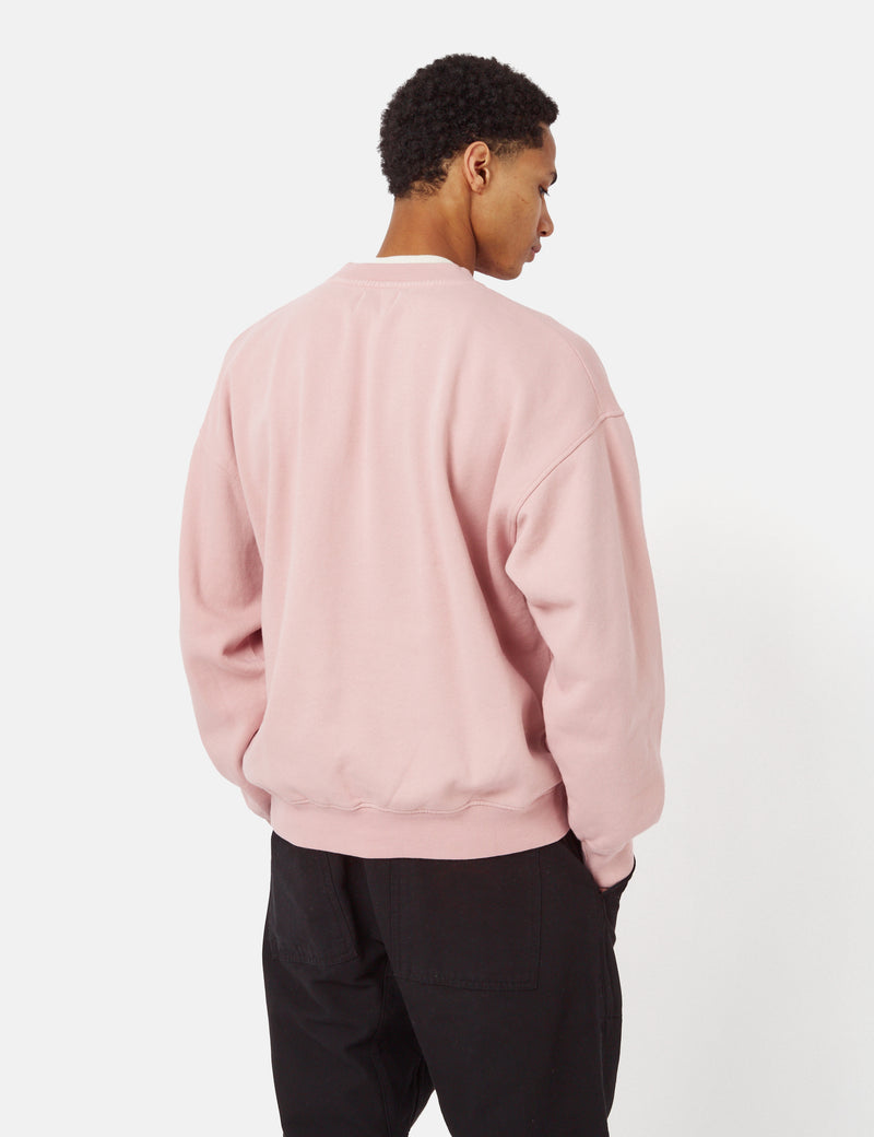 Colorful Standard Oversized Crew Sweatshirt (Organic) - Faded Pink