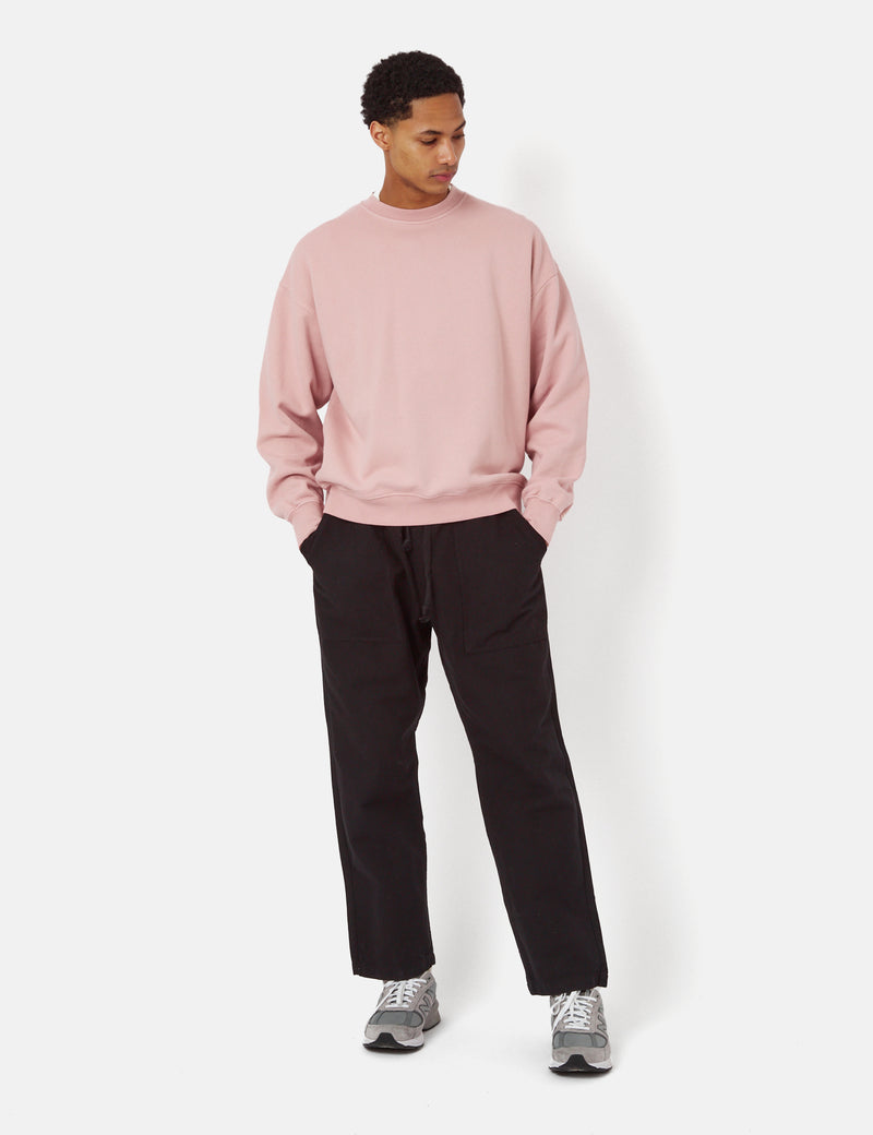 Colorful Standard Oversized Crew Sweatshirt (Organic) - Faded Pink