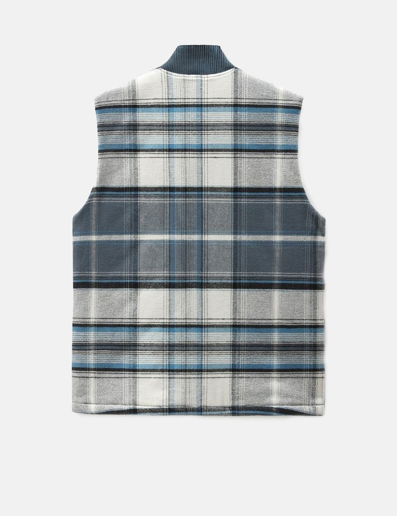 Dickies Pedro Bay Vest (Check) - Air Force Blue