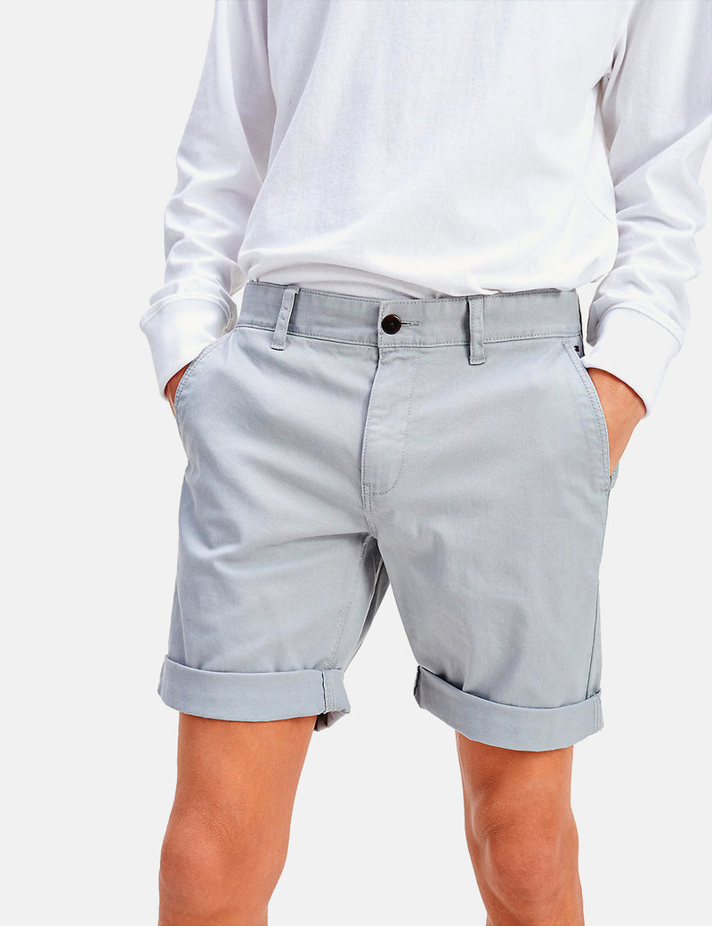 Tommy Jeans Essential Chino Shorts - Lead Grey