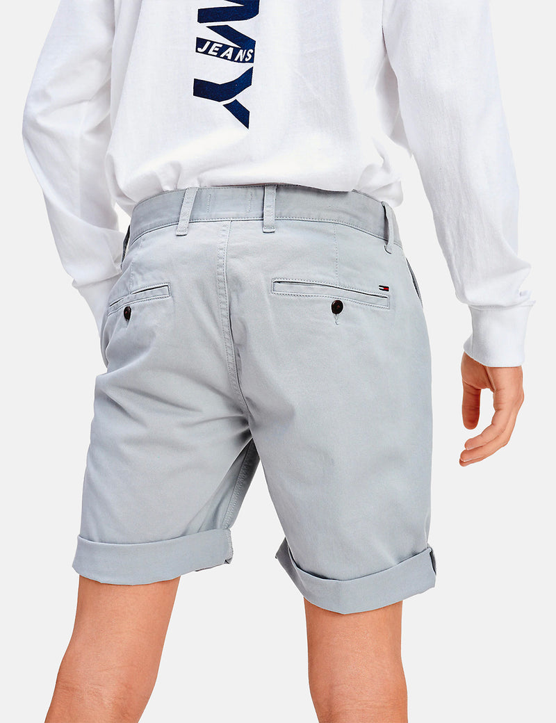 Tommy Jeans Essential Chino Shorts - Lead Grey