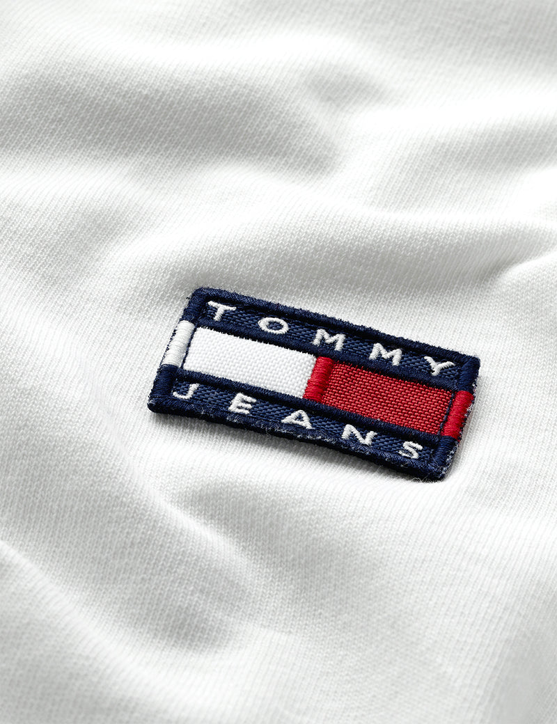 Tommy Jeans Badge Logo T-Shirt - Classic White