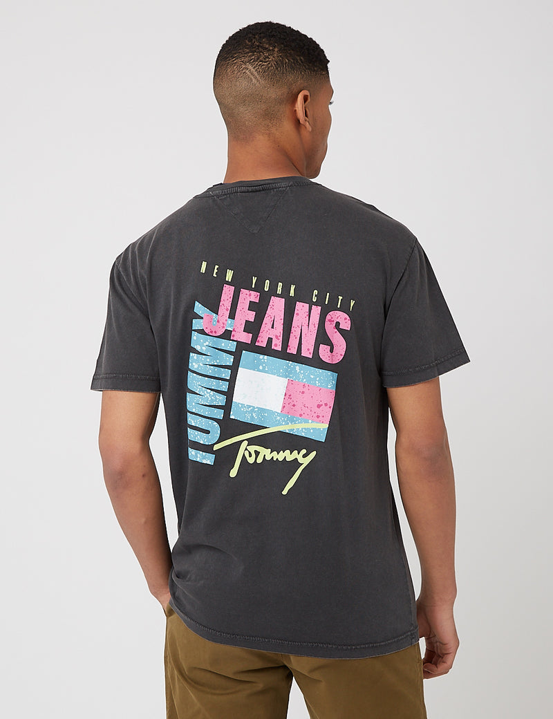 Tommy Jeans Photoprint T-Shirt - Black