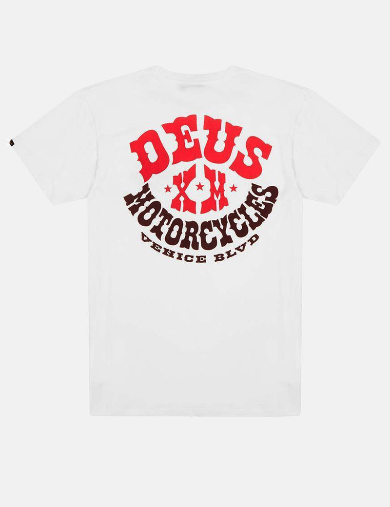 Deus Ex Machina Big Toe T-Shirt - Vintage White