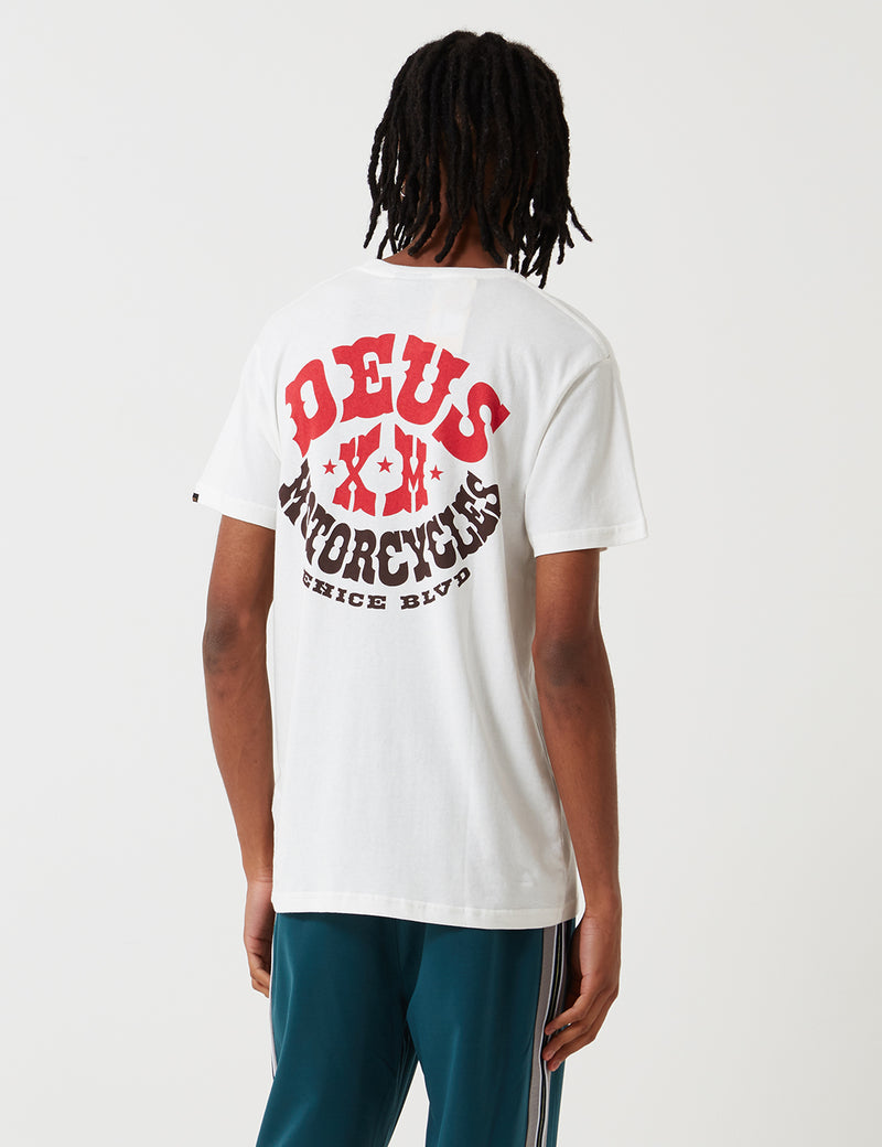 Deus Ex Machina Big Toe T-Shirt - Vintage White