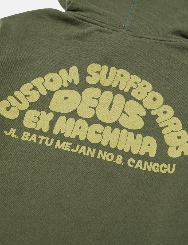 Deus Ex Machina Canggu Surf Sweatshirt - Clover Green