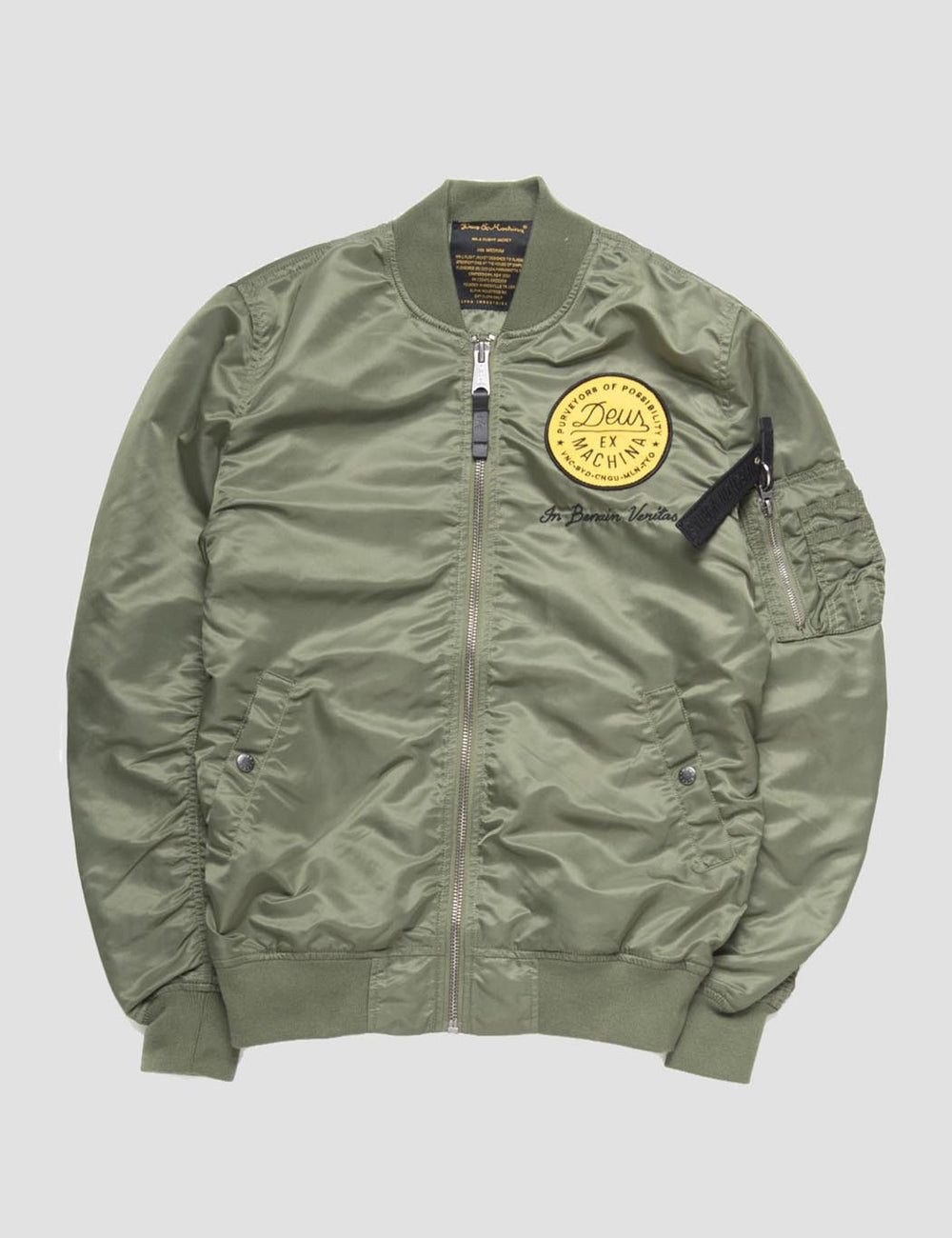 Deus Ex Machina MA1 Flight Jacket Green URBAN EXCESS