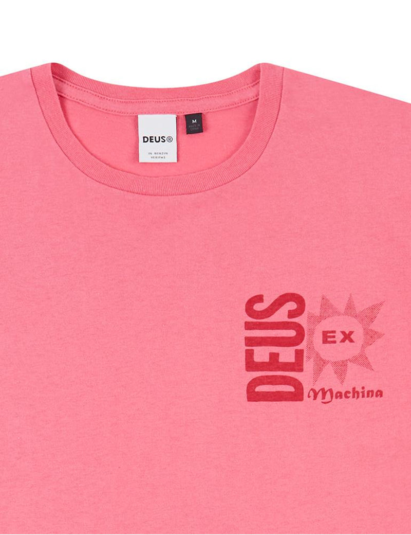 Deus Ex Machina Rugger T-Shirt - Raptura Rose