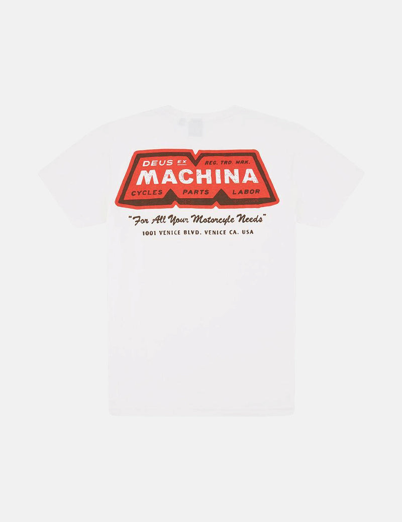 Deus Ex Machina Bloc T-Shirt - White