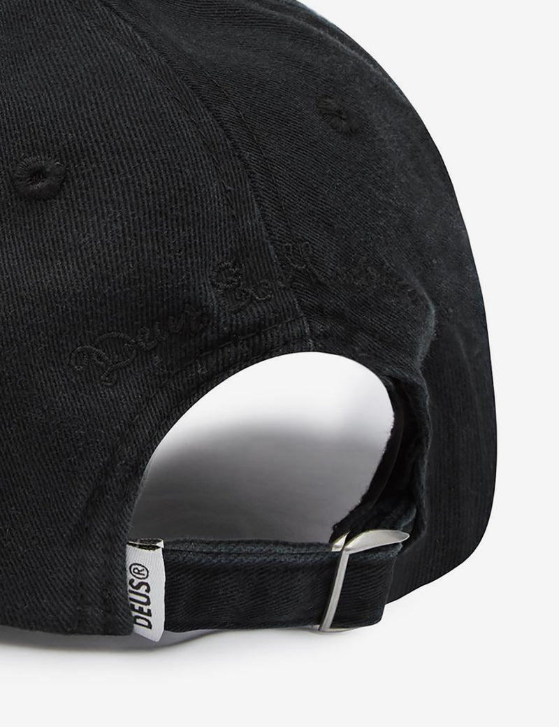 Deus Ex Machina Sunny 6-Panel Cap - Soft Black