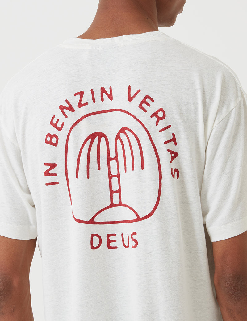 Deus Ex Machina Mirage T-shirt - Vintage White