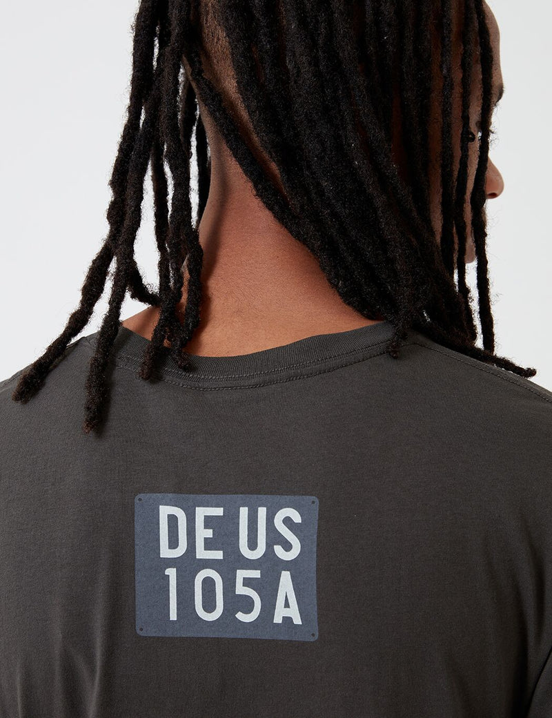 Deus Ex Machina 105A T-Shirt - Beluga Green