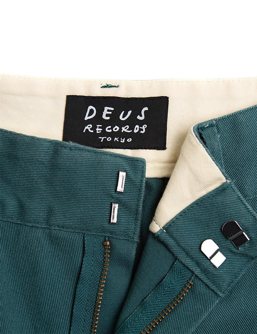 Deus Ex Machina Taylor Record Pant - Teal Green | URBAN EXCESS.