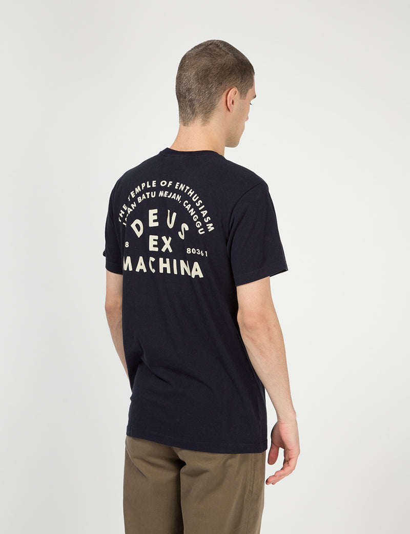 Deus Ex Machina Canggu Pocket T-Shirt - Midnight Blue
