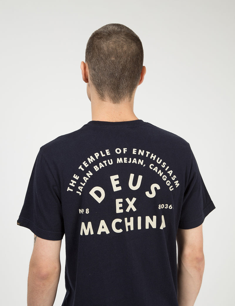 Deus Ex Machina Canggu Pocket T-Shirt - Midnight Blue