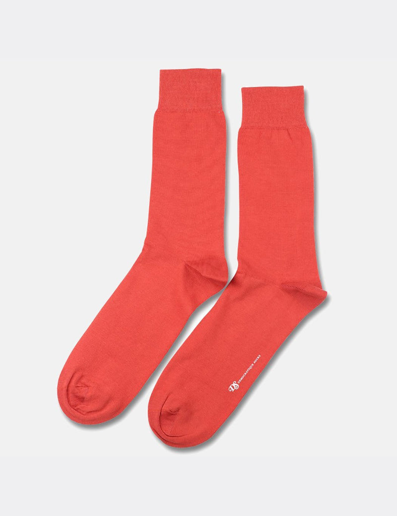 Democratique Solid Socks - Orange - Article