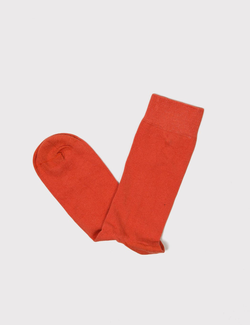 Democratique Solid Socks - Orange - Article