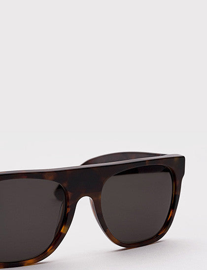 Super Flat Top Sunglasses (Large) - Havana Black