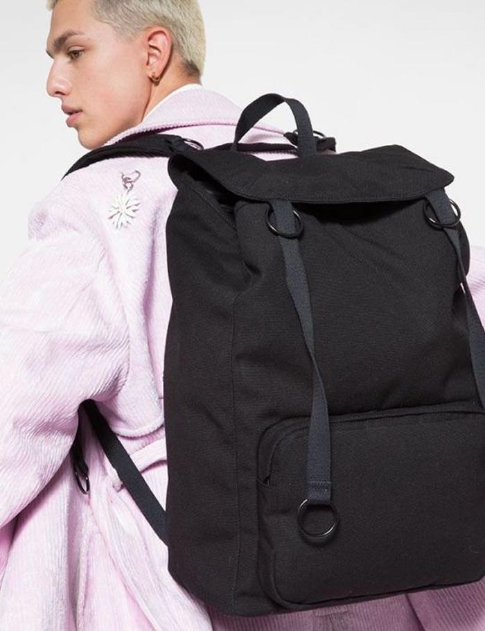 Eastpak x Raf Simons Topload Loop Backpack - Black | URBAN EXCESS