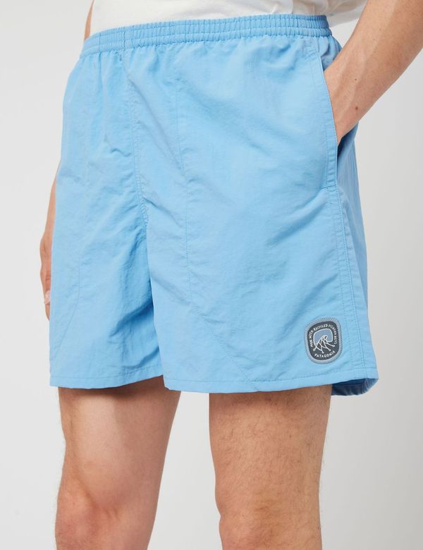 Patagonia Baggies Shorts (5 inch) - Clean Currents Patch: Lago Blue