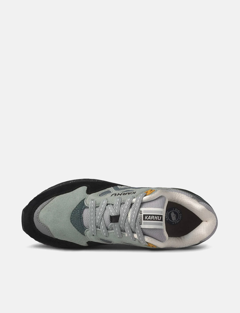 Karhu Legacy 96 Trainers - Jet Black/Stormy Weather Grey