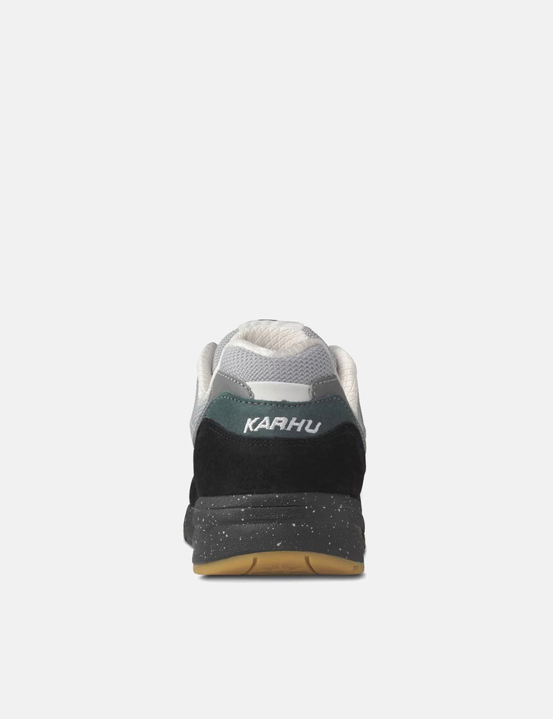 Karhu Legacy 96 Trainers - Jet Black/Stormy Weather Grey