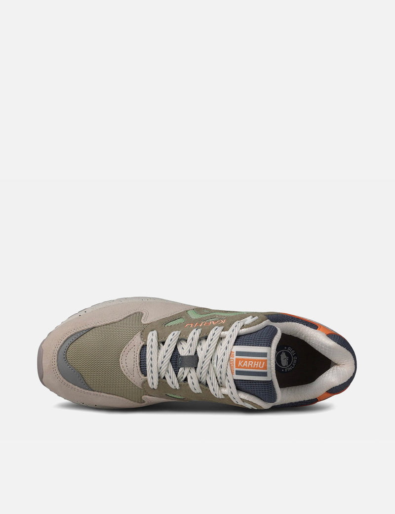 Karhu Legacy 96 Trainers - Rainy Day/Celadon Green