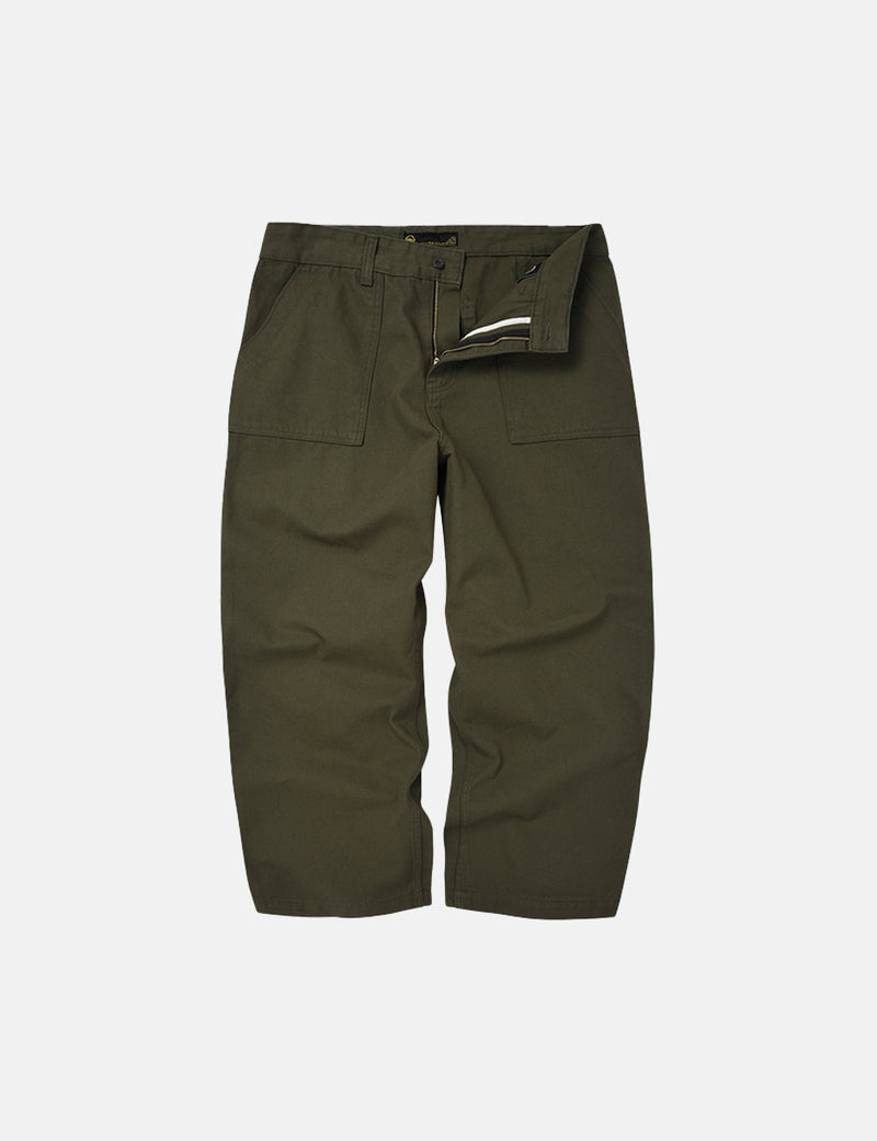 Frizmworks BT Wide Fatigue Pants - Olive Green | URBAN EXCESS.