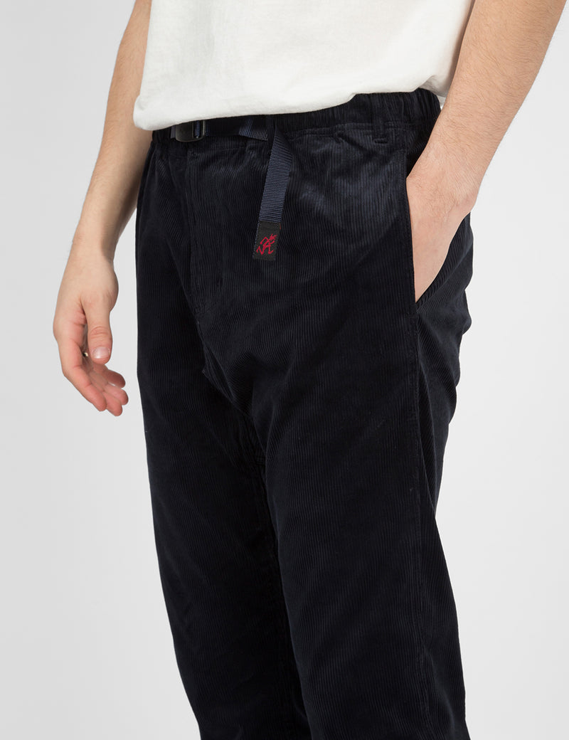 Gramicci Corduroy NN-Pants (Regular Fit) - Double Navy Blue