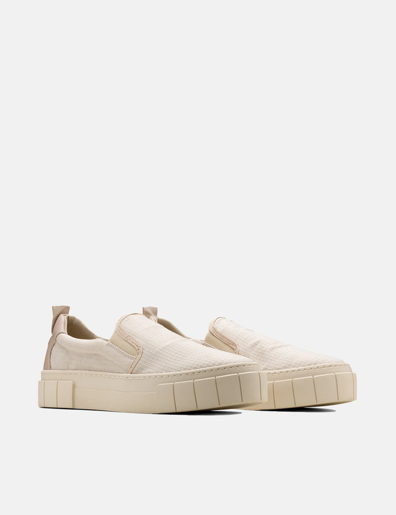 Good News Yess Slip On Trainers (Recycled Ripstop) - Oatmeal