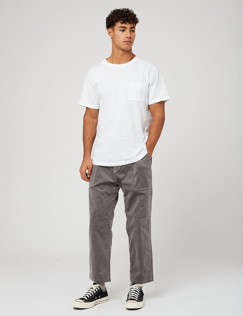 Gramicci Fatigue Cord  Pants (Loose Tapered) - Grey