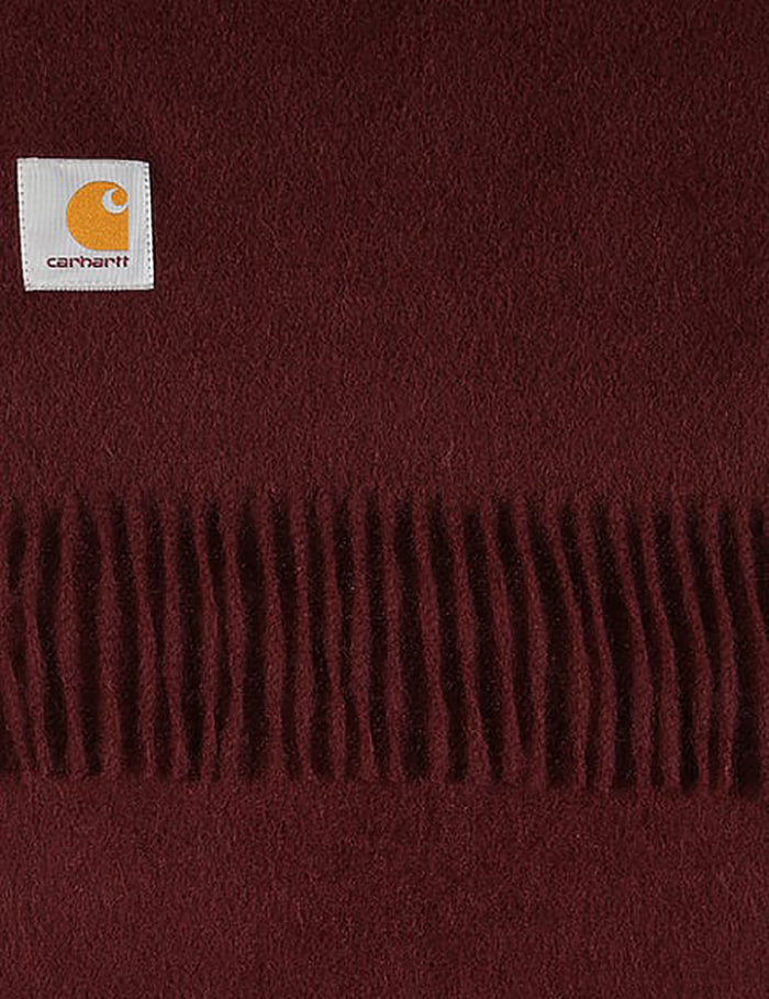 Carhartt-WIP Clan Scarf (Wool)- Amarone Red