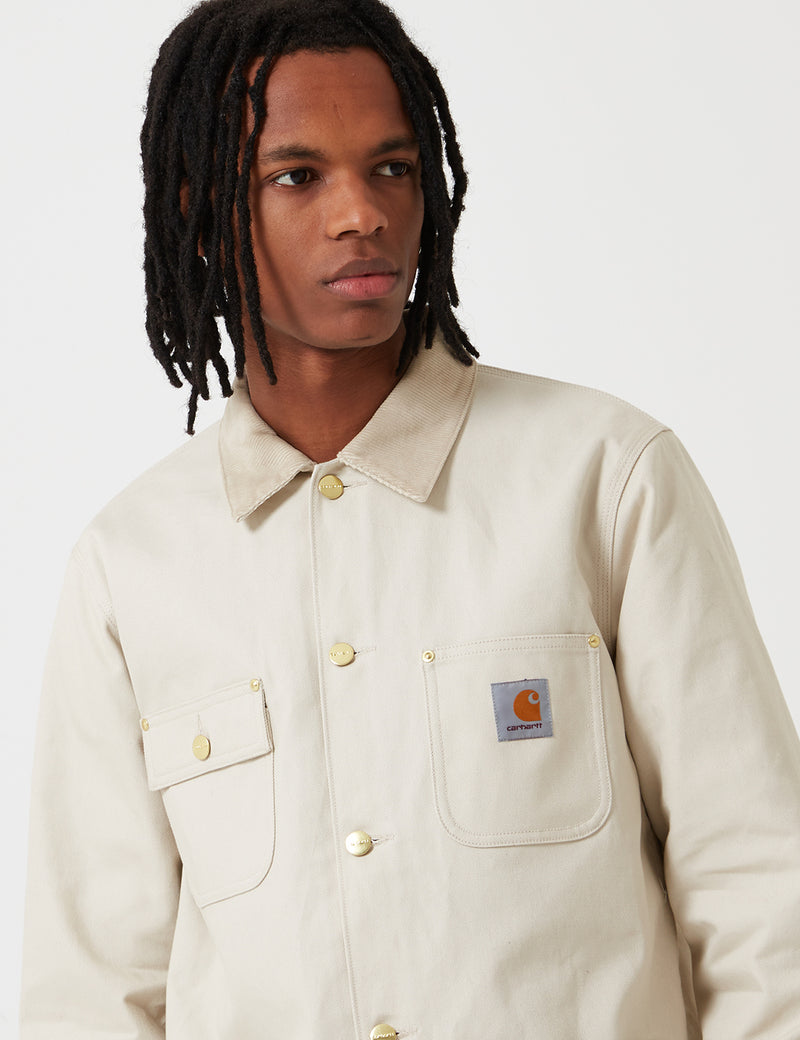 Carhartt-WIP Michigan Chore Jacket (Blanket Lined) - Oats