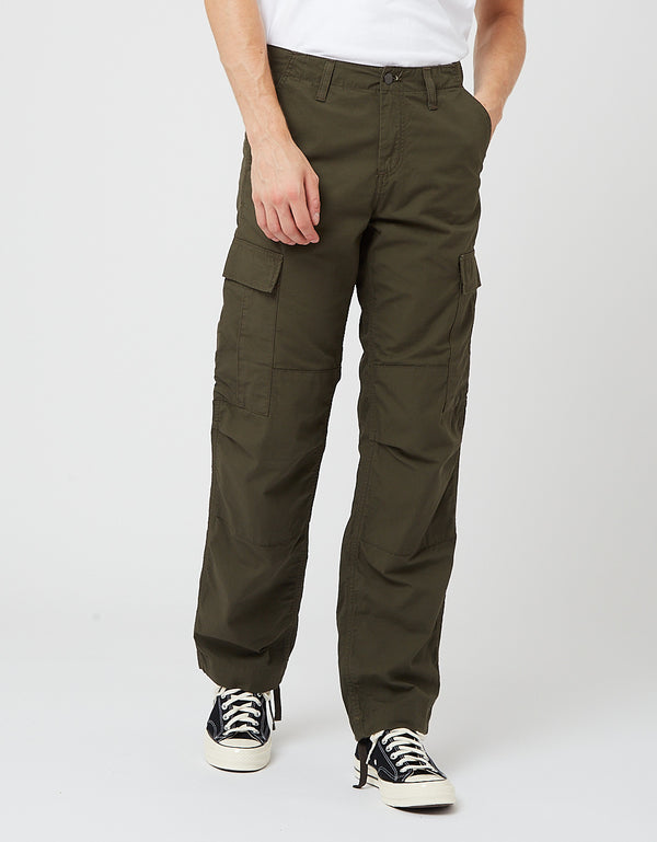 Carhartt-WIP Regular Cargo Pant (Ripstop, 6.5 oz) - Cypress rinsed