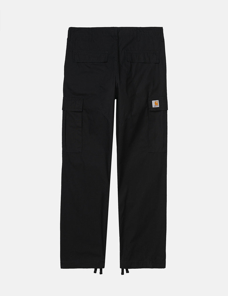 Carhartt-WIP Regular Cargo Pant (Moraga Cotton Twill) - Black