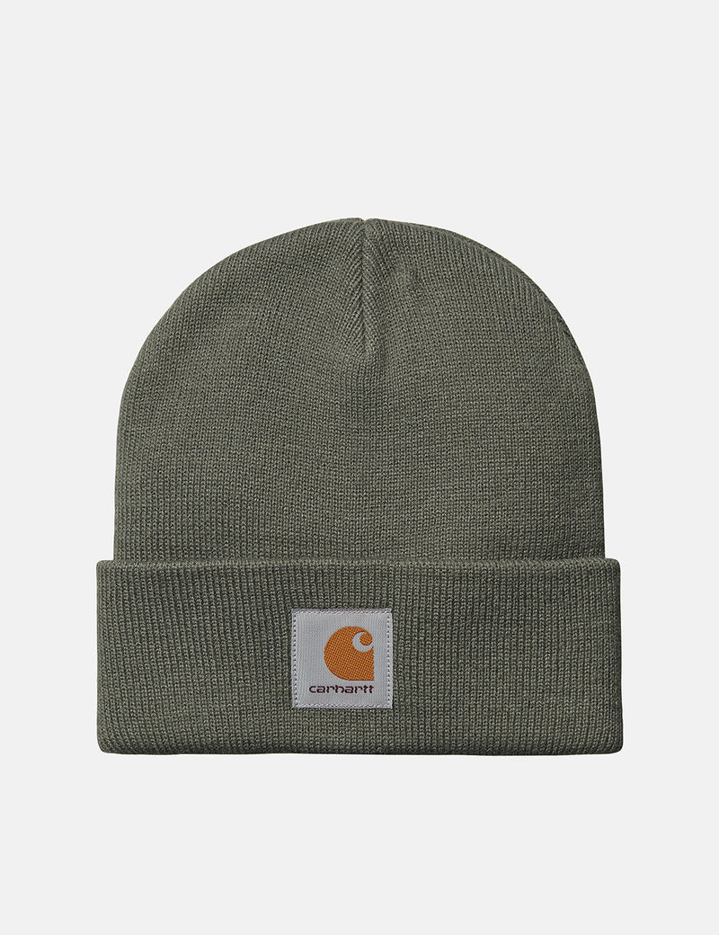 Carhartt-WIP Short Watch Beanie Hat - Thyme Green