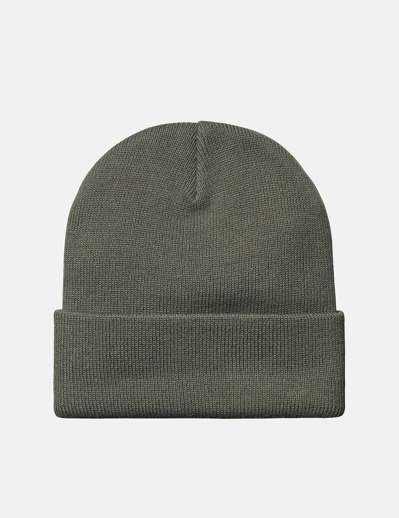 Carhartt-WIP Short Watch Beanie Hat - Thyme Green