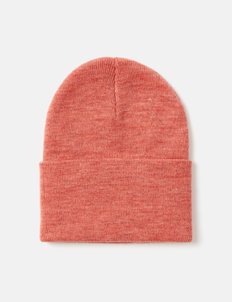 Carhartt-WIP Watch Beanie Hat - Misty Blush Heather Pink