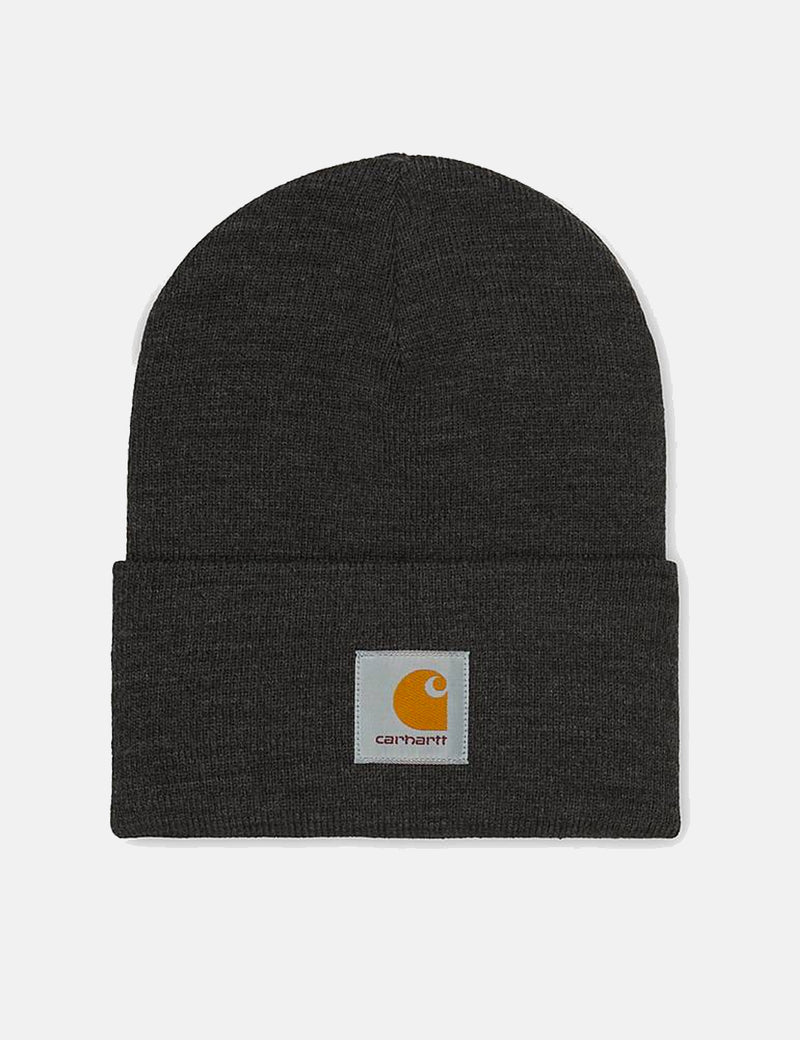 Carhartt-WIP Acrylic Watch Beanie Hat - Black Heather