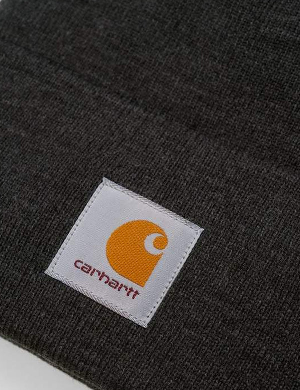 Carhartt-WIP Acrylic Watch Beanie Hat - Black Heather