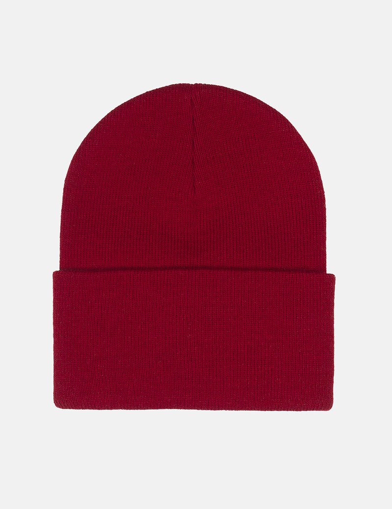 Carhartt-WIP Acrylic Watch Beanie Hat - Arrow Red