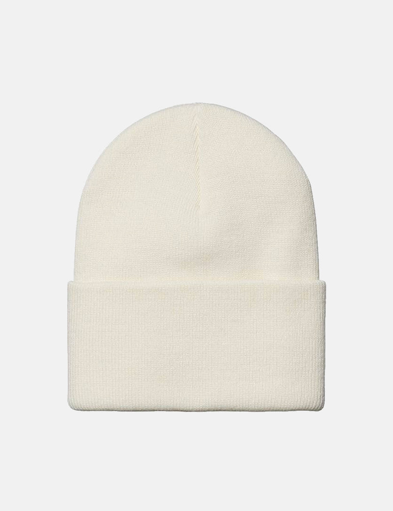 Carhartt-WIP Acrylic Watch Beanie Hat - Wax White