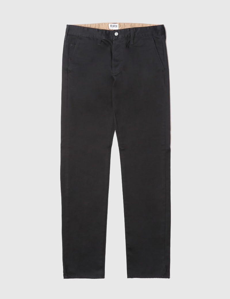 Edwin 55 Chino (Relaxed Tapered) - Black