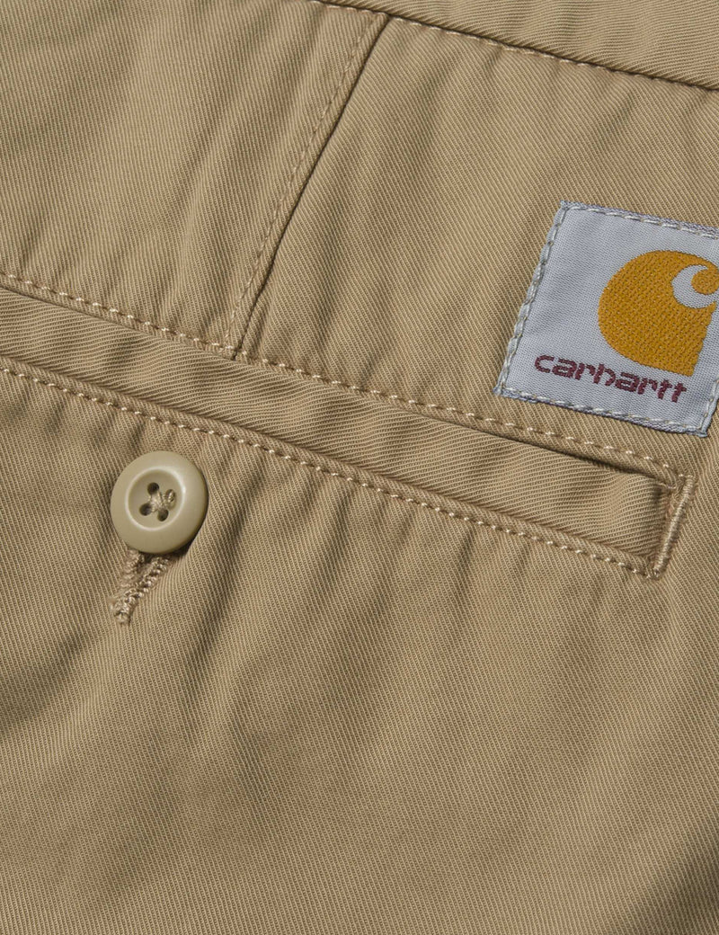 Carhartt-WIP John Shorts (Regular) - Leather Khaki