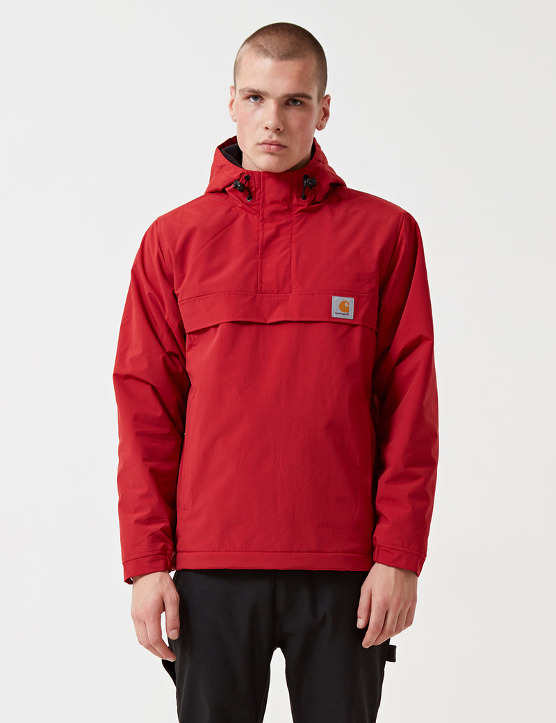 Carhartt Nimbus Half-Zip Jacket (Fleece Lined) - Blast Red