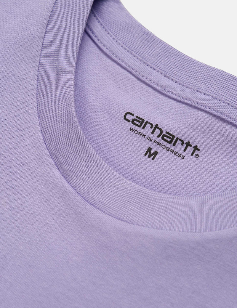 Carhartt-WIP Pocket T-Shirt - Soft Lavender