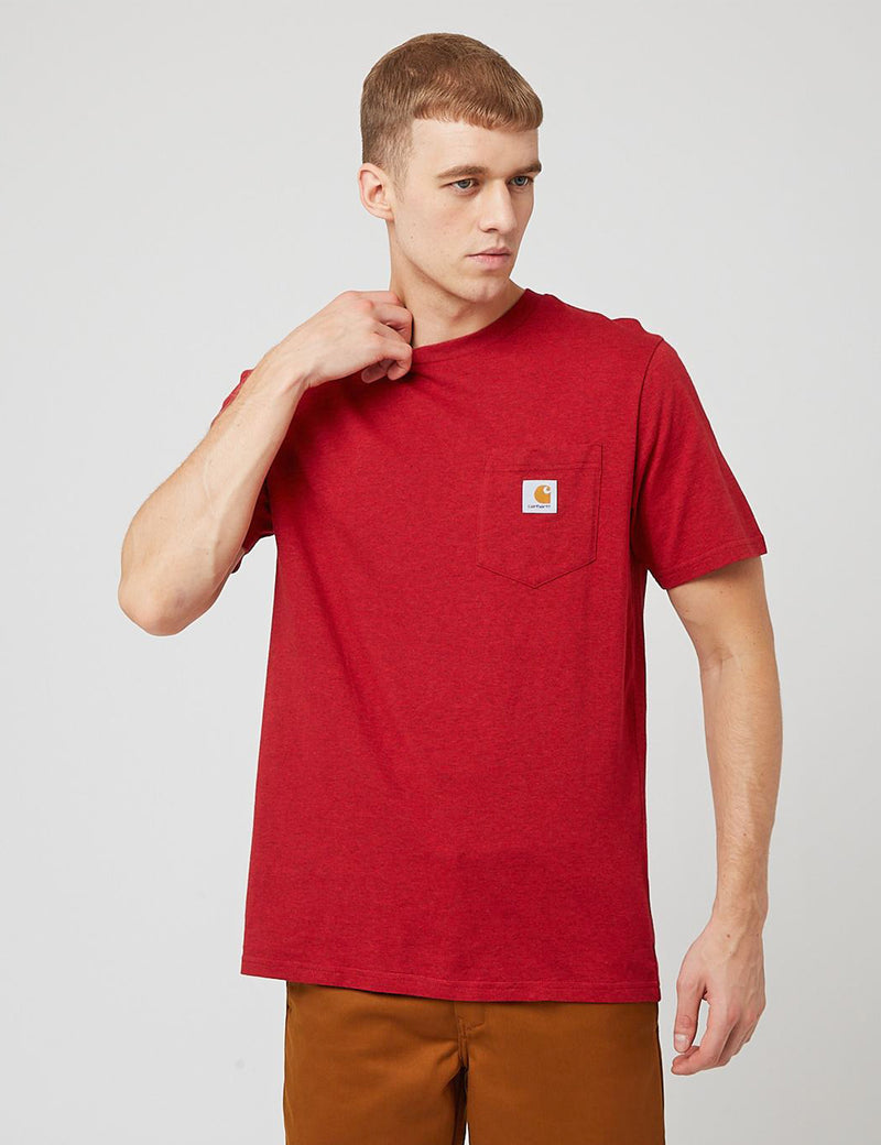 Carhartt-WIP Pocket T-Shirt - Arrow Heather