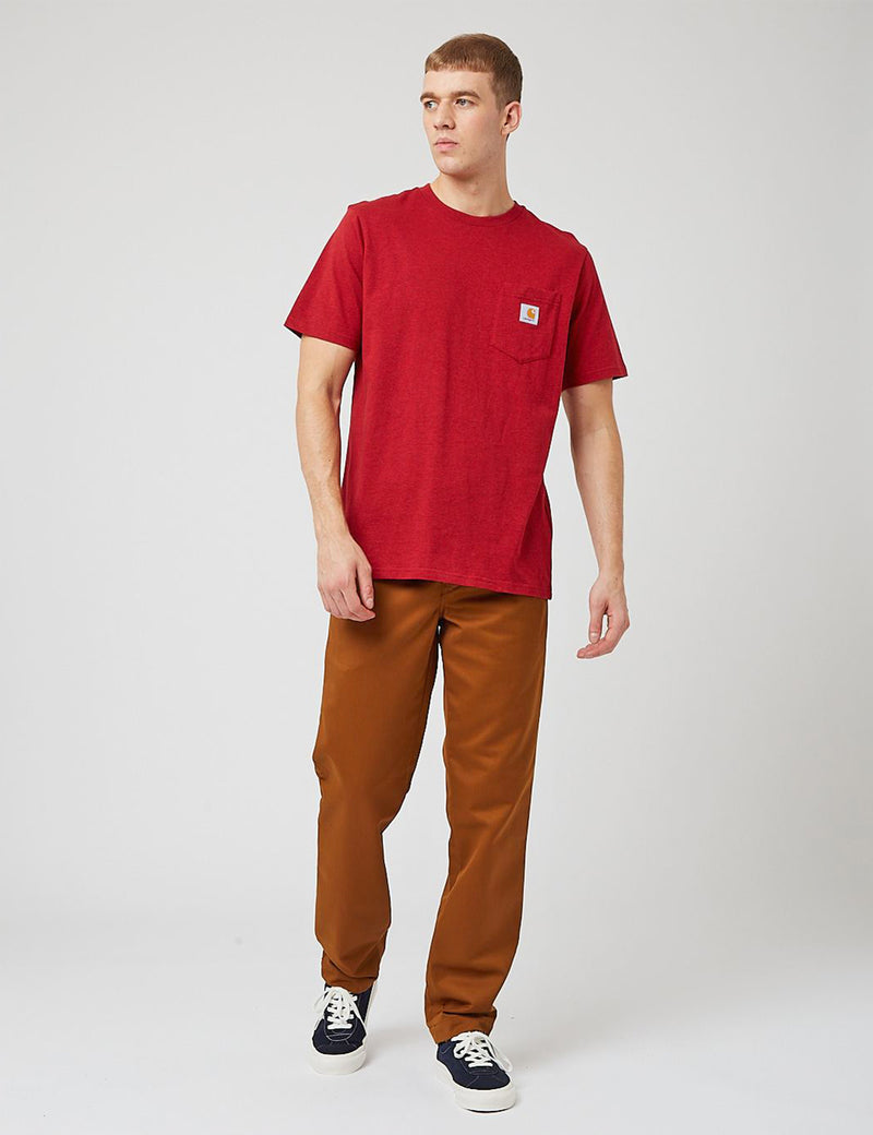 Carhartt-WIP Pocket T-Shirt - Arrow Heather